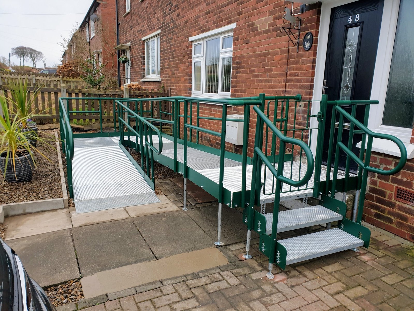 Domestic wheelchair access ramps