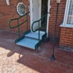 Easiaccess Wide Deep Step units for walking on with a frame or rollator